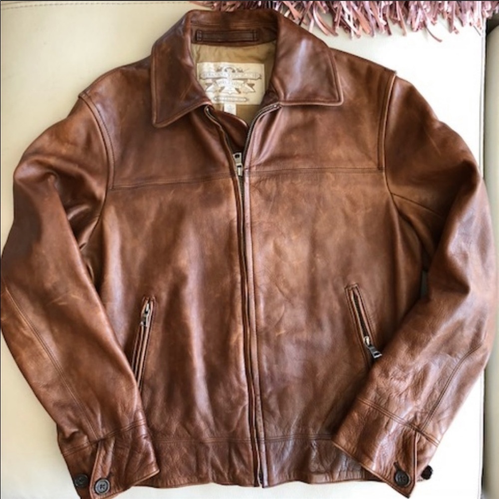 Banana Republic Collectors Vintage Leather Jacket